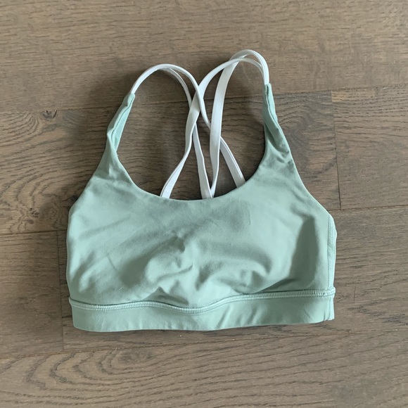 Lululemon Energy Bra MINT GREEN - Picture 2 of 4